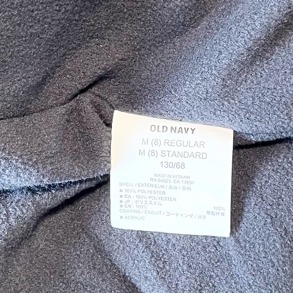 New Girl’s Old Navy Hooded Frost Free Puffer Jacket Size M/8 - Picture 9 of 12